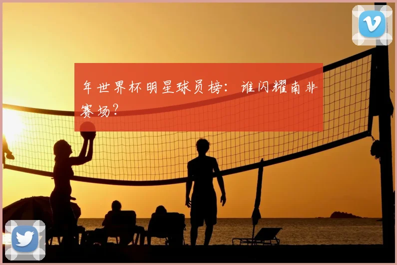 年世界杯明星球员榜：谁闪耀南非赛场？